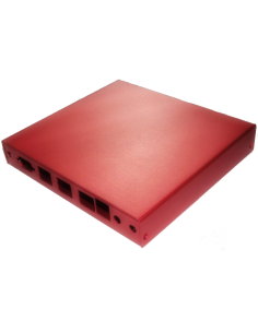 Red indoor Enclosure for APU Boards
