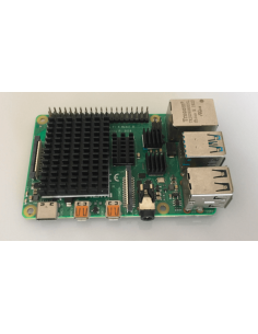 Black Aluminum Heatsink for Raspberry Pi 4B