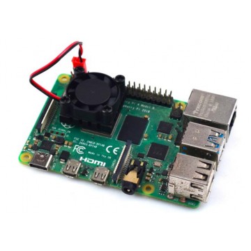 Raspberry Pi Single Cooling Fan Kit (Compatible for Raspberry Pi 3B/3B+/4B)