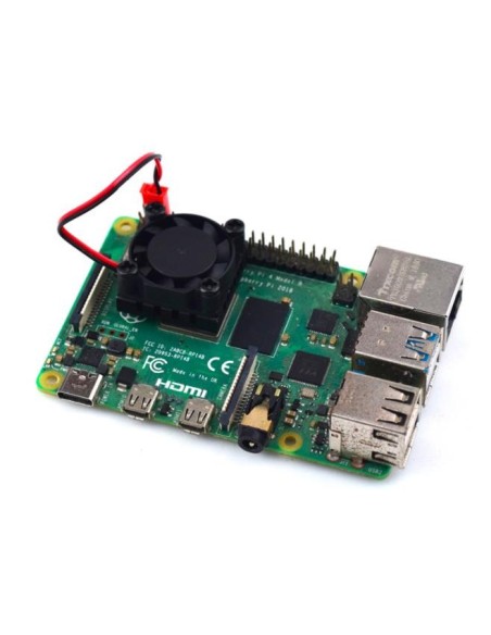 Raspberry Pi Single Cooling Fan Kit (Compatible for Raspberry Pi 3B/3B+/4B)