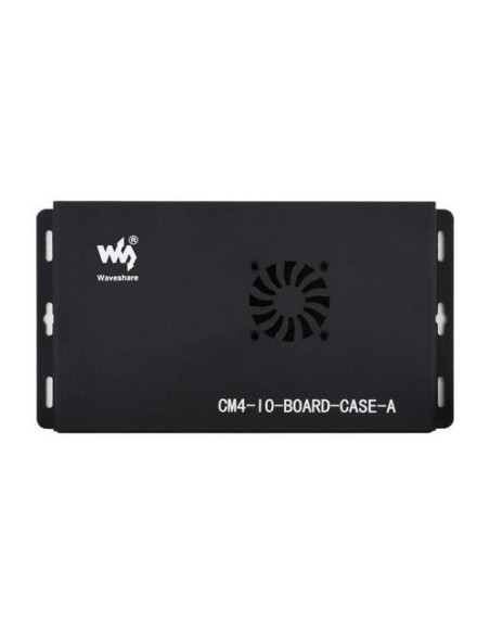 Metal Enclosure for Compute Module 4 IO Board (with Cooling Fan)
