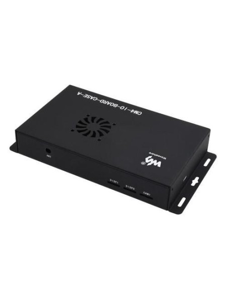 Metal Enclosure for Compute Module 4 IO Board (with Cooling Fan)