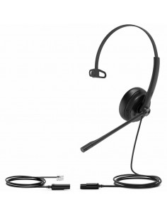 YHS34 Mono (monaural) QD (Quick Disconnect) to RJ9 headset