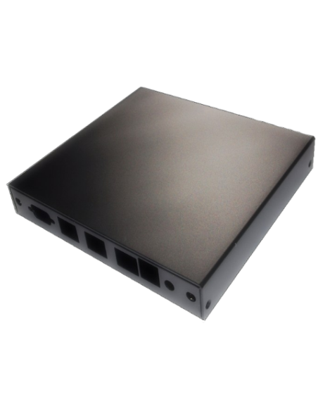 Black Indoor Enclosure for APU - 3 LAN