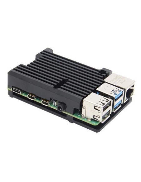 Aluminum Alloy Passive Cooling Case for Raspberry Pi 4B