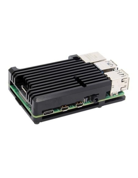 Aluminum Alloy Passive Cooling Case for Raspberry Pi 4B