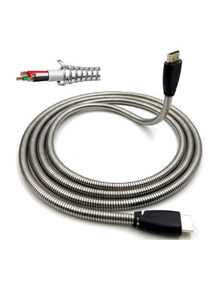 Armored 8K HDMI 2.1 Cable for Gaming