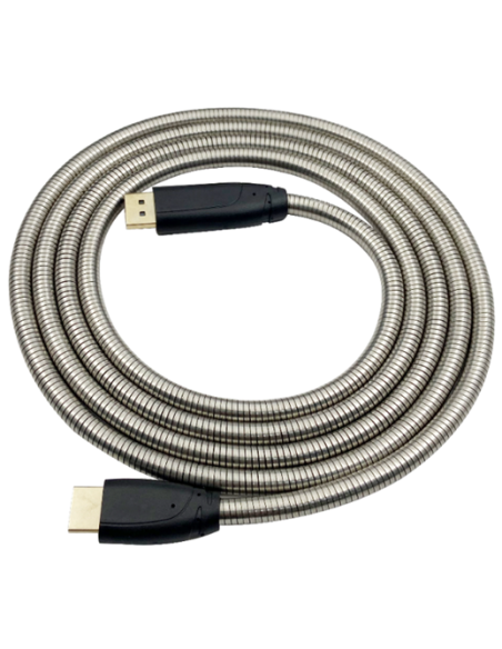 Armored 4K DisplayPort to HDMI Cable for Gaming