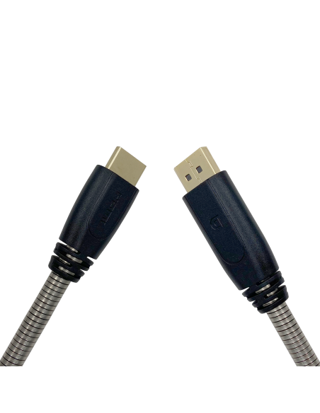 Armored 4K DisplayPort to HDMI Cable for Gaming