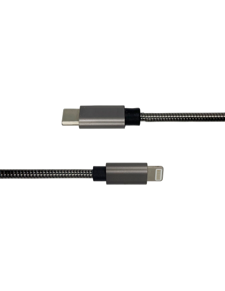 Armored MFi Certified Lightning to USB-C Cable