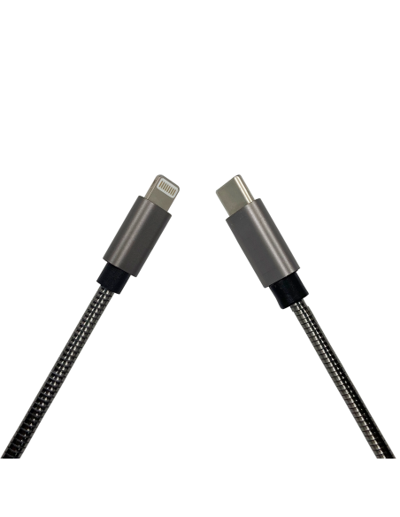Armored MFi Certified Lightning to USB-C Cable