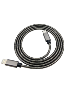 Armored MFi Certified Lightning to USB-C Cable