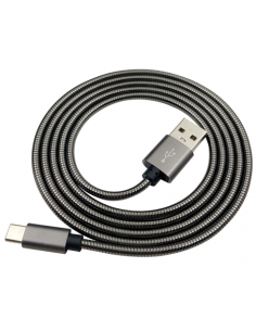 Armored USB-A to USB-C Cable (3Amp)