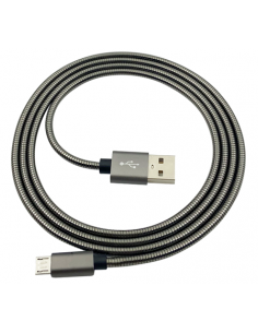 Armored USB Micro-B Charging Cable