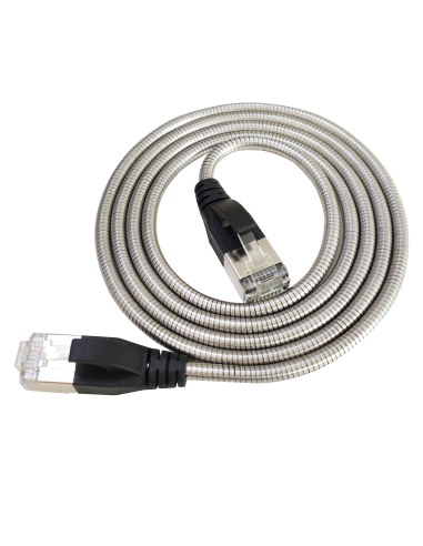 Anti Rodent Armored CAT6.a U/FTP Patch Cable