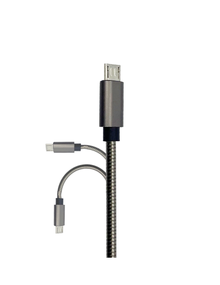 Armored USB Micro-B Charging Cable