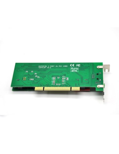 4 ports analog card, Single Side with 4 Single (2U/4U)