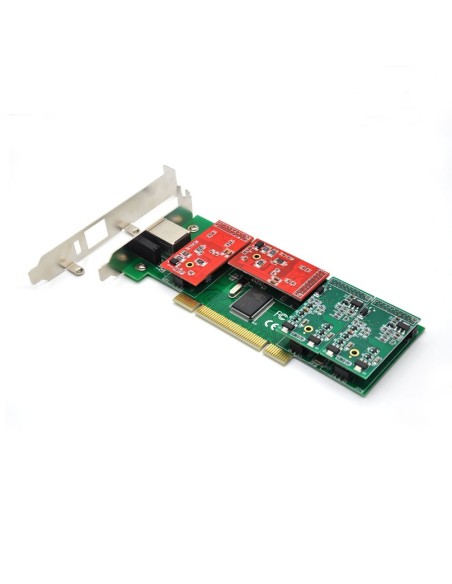 4 ports analog card, Single Side with 4 Single (2U/4U)