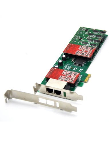 8 Port Analog Card, Single side with 4 Dual FXS/FXO (2U/4U)
