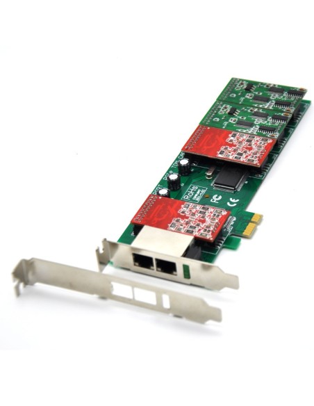 8 Port Analog Card, Single side with 4 Dual FXS/FXO (2U/4U)