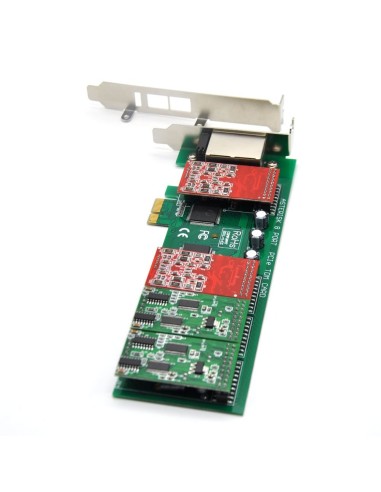 8 Ports Analog Card, Single Side with 4 Dual FXS/FXO (2U/4U)