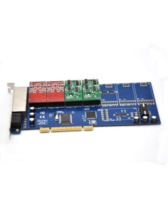 8 Ports Analog Card, Single Side with 4 Dual FXS/FXO (4U)