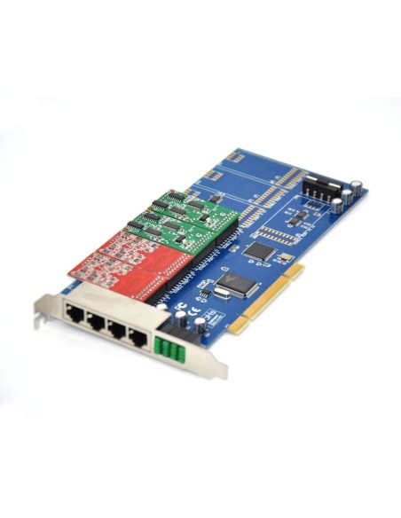 8 Ports Analog Card, Single Side with 4 Dual FXS/FXO (4U)