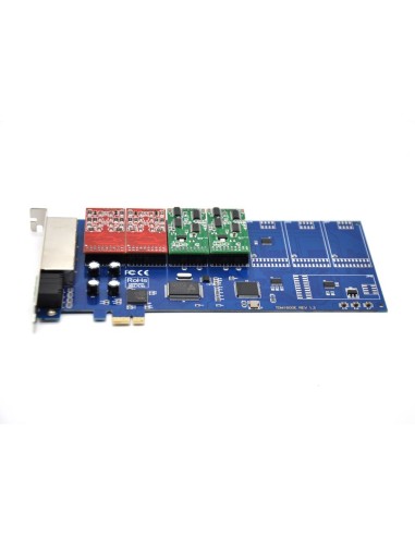 8 Ports Analog Card, Single Side with 4 Dual FXS/FXO (4U)