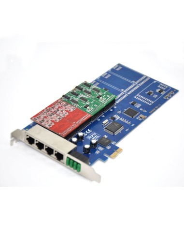 8 Ports Analog Card, Single Side with 4 Dual FXS/FXO (4U)