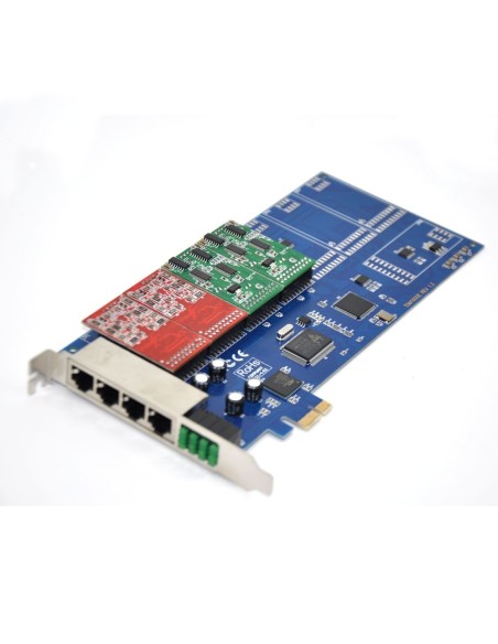 8 Ports Analog Card, Single Side with 4 Dual FXS/FXO (4U)