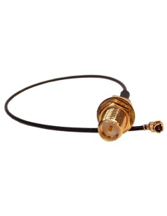 Pigtail RPSMA Bulkhead to U.FL - 15 CM (0.5Ft)