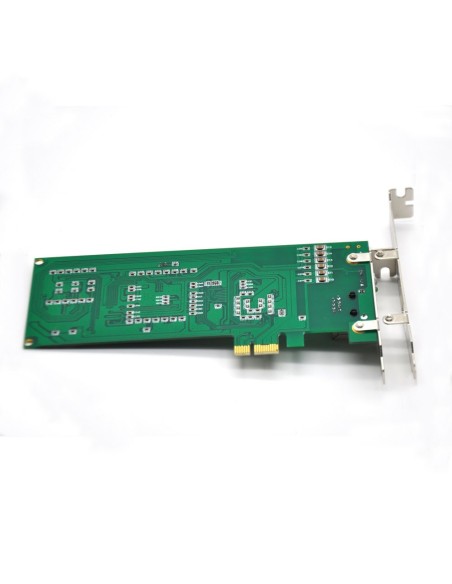 Single Span E1/T1/J1 digital card, PCI express, use for 2U, 4U PC Case