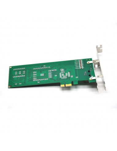 Single Span E1/T1/J1 digital card, PCI express, use for 2U, 4U PC Case
