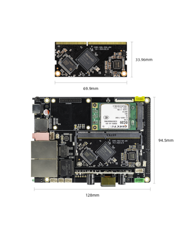 High-Performance AI Vision Core Board