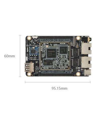 IoT Quad-Core 64-bit Main Board - RK3308Y
