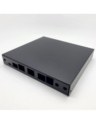 Boitier APU6, 3 LAN + SFP, noir, USB - Rack Matrix distribution store