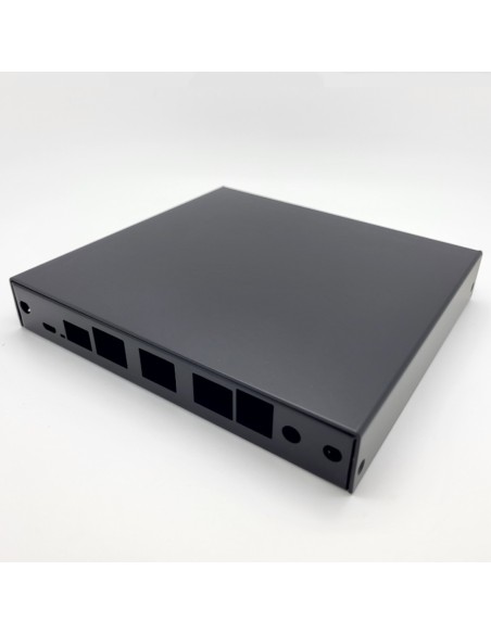 Black Indoor Enclosure for APU6 - (3 LAN + SFP + USB)
