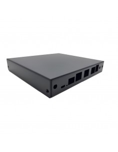 Black Indoor Enclosure for APU6 - (3 LAN + SFP + USB)