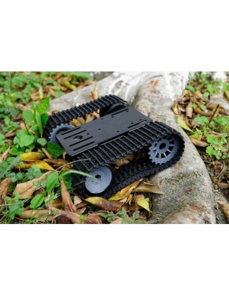 Black Gladiator - Tracked Robot Chassis. End Product.