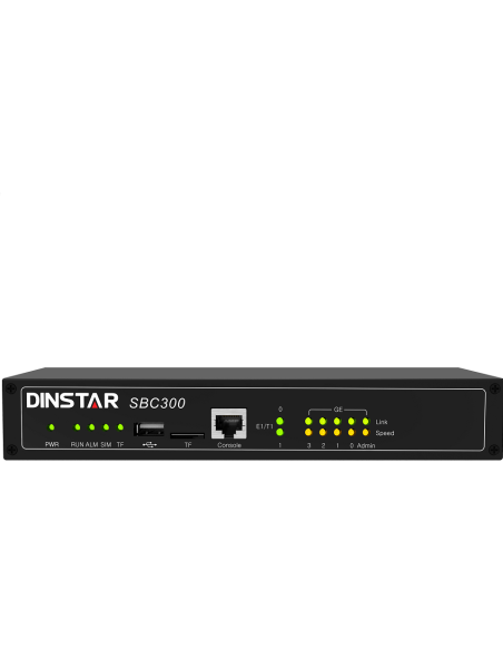 SBC300 Session Border Controller. Front View