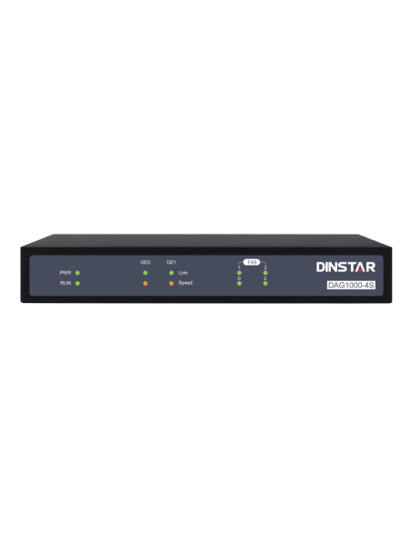 DAG1000-4S(GE) 4 FXS Analog VoIP Gateway