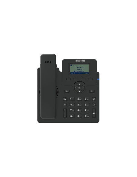C60S/C60SP Entry Level IP Phone. Front View