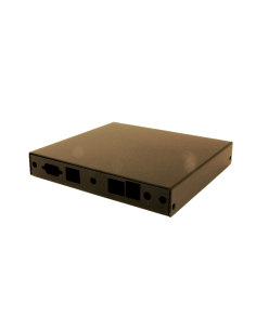 Black Indoor Enclosure ALIX2D2/6F2 - 2 LAN