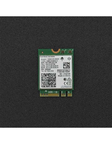 M.2 (A+E Key) AX210 WiFi 6E Network Card