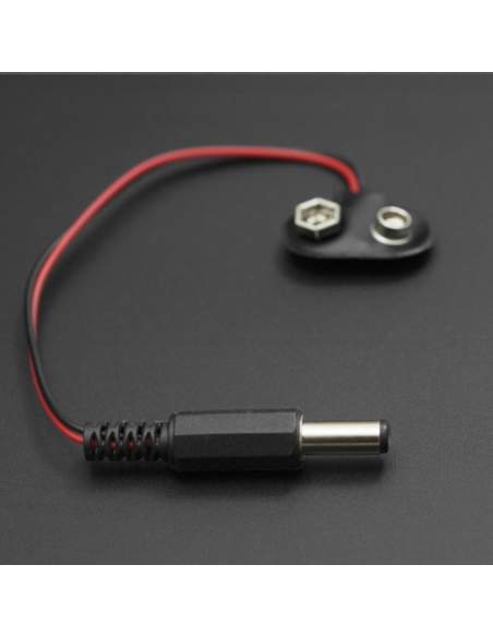 9V to Barrel Jack Adapter