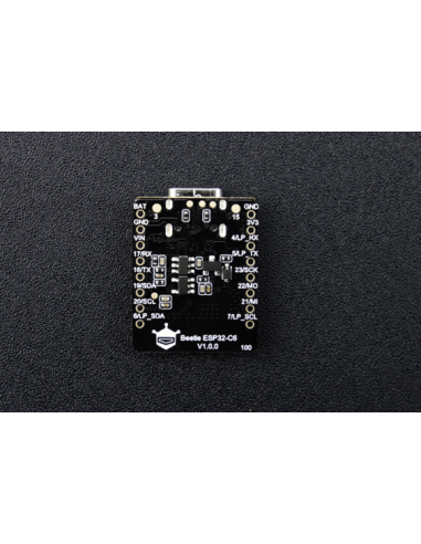 Beetle ESP32 C6 Mini Development Board for Wireless Smart Wearable Device (Supports BLE, Battery Charging)