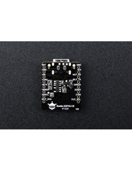 Beetle ESP32 C6 Mini Development Board for Wireless Smart Wearable Device (Supports BLE, Battery Charging)