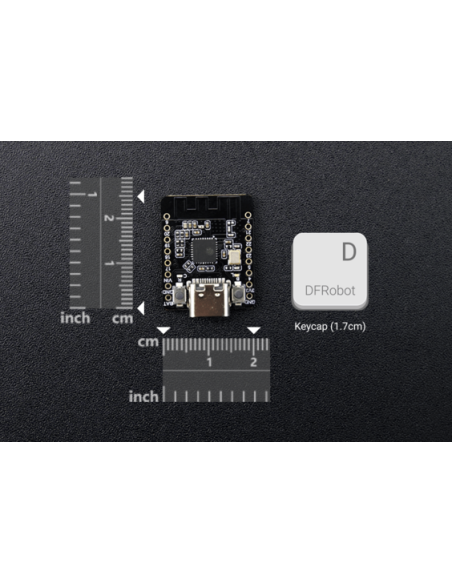 Beetle ESP32 C6 Mini Development Board for Wireless Smart Wearable Device (Supports BLE, Battery Charging)