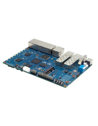 Front view of Banana Pi BPI-R3(2G DDR4+8G eMMC)