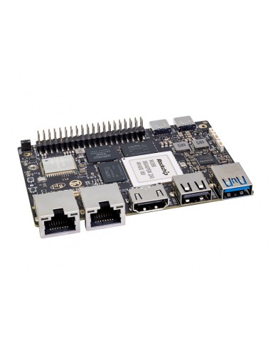 Banana Pi BPI-M7 (8/32G LPDDR4x + 64/128G eMMC) Back-side View